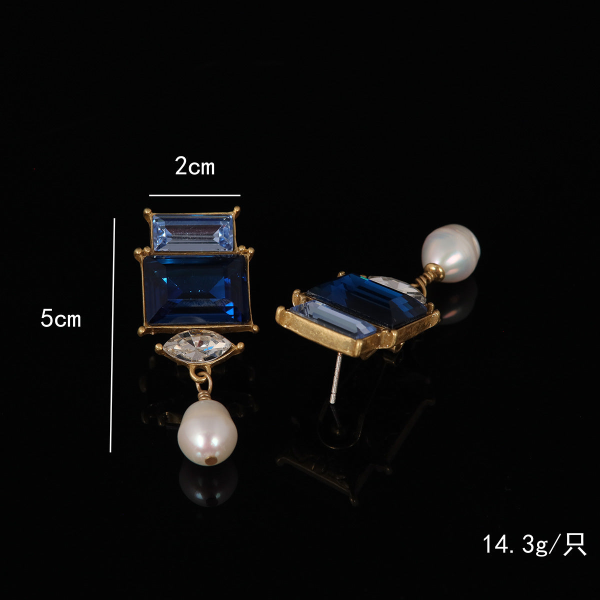 Vintage Pearl Artisan Luxury Earrings Timeless Style