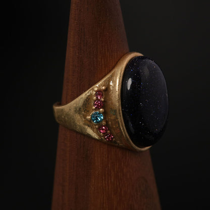 Vintage Geometric Refined Timeless Open Ring
