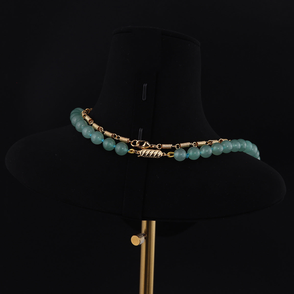 Vintage Geometric Chic Double Layer Necklace Timeless Style