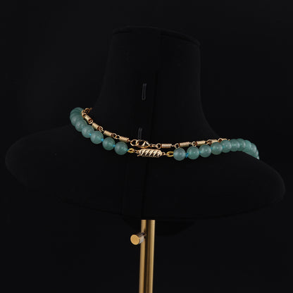 Vintage Geometric Chic Double Layer Necklace Timeless Style