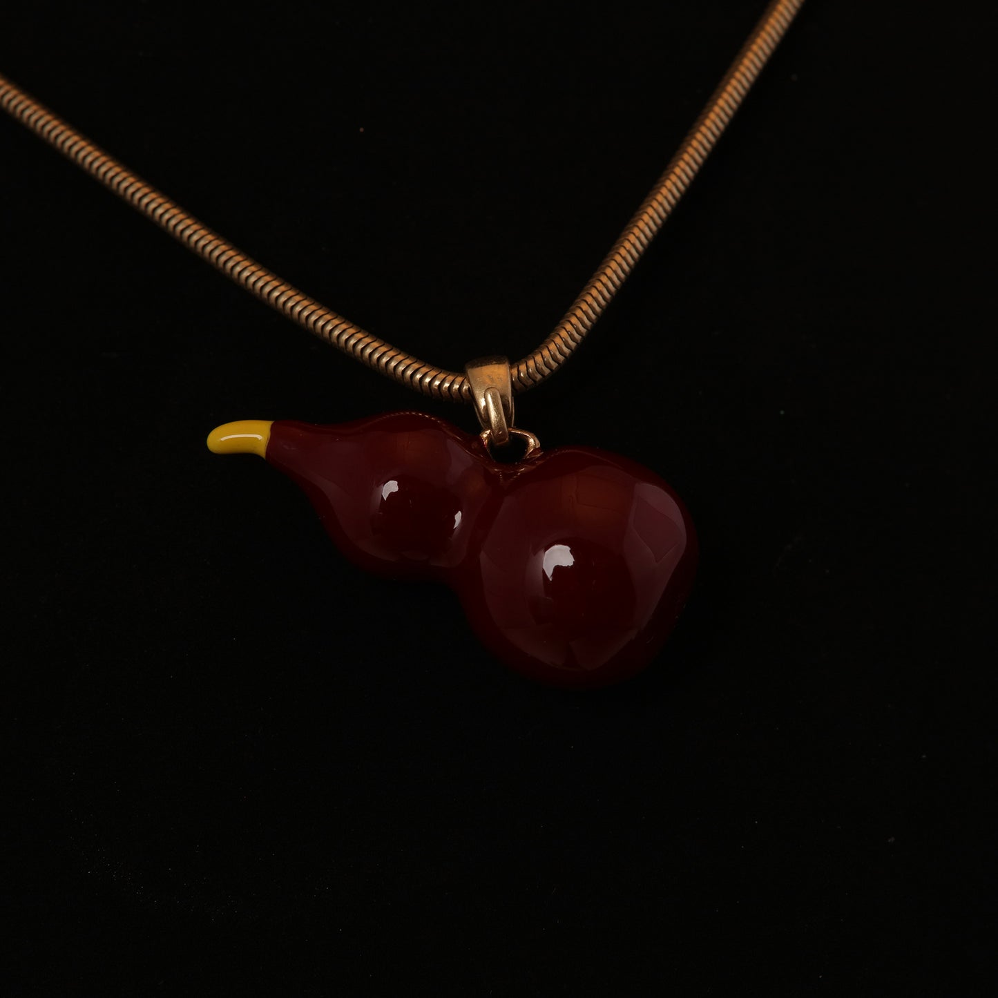 Vintage Enamel Floral Timeless Necklace Timeless Style