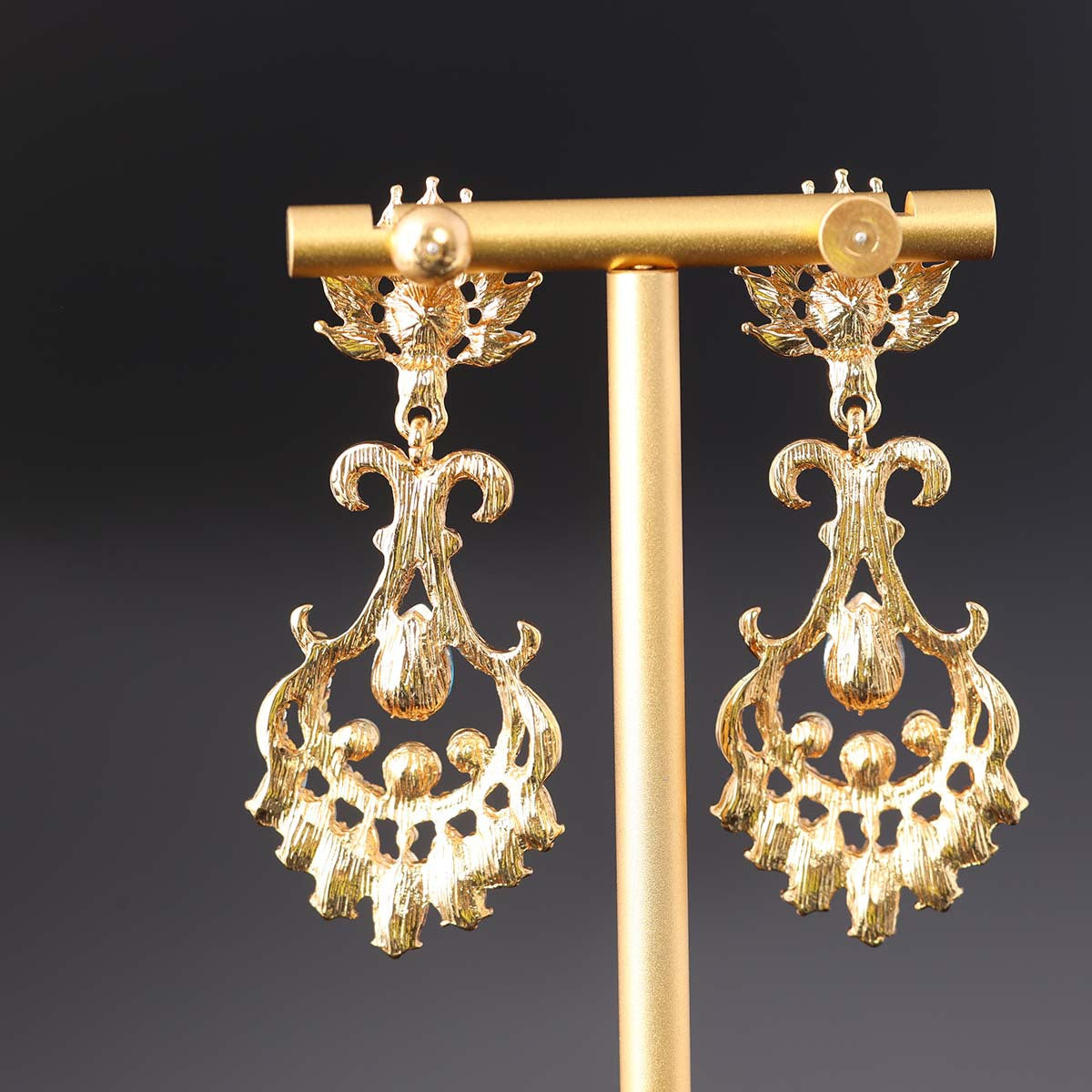Vintage Cubic Zirconia Classic Earrings Gift Jewelry