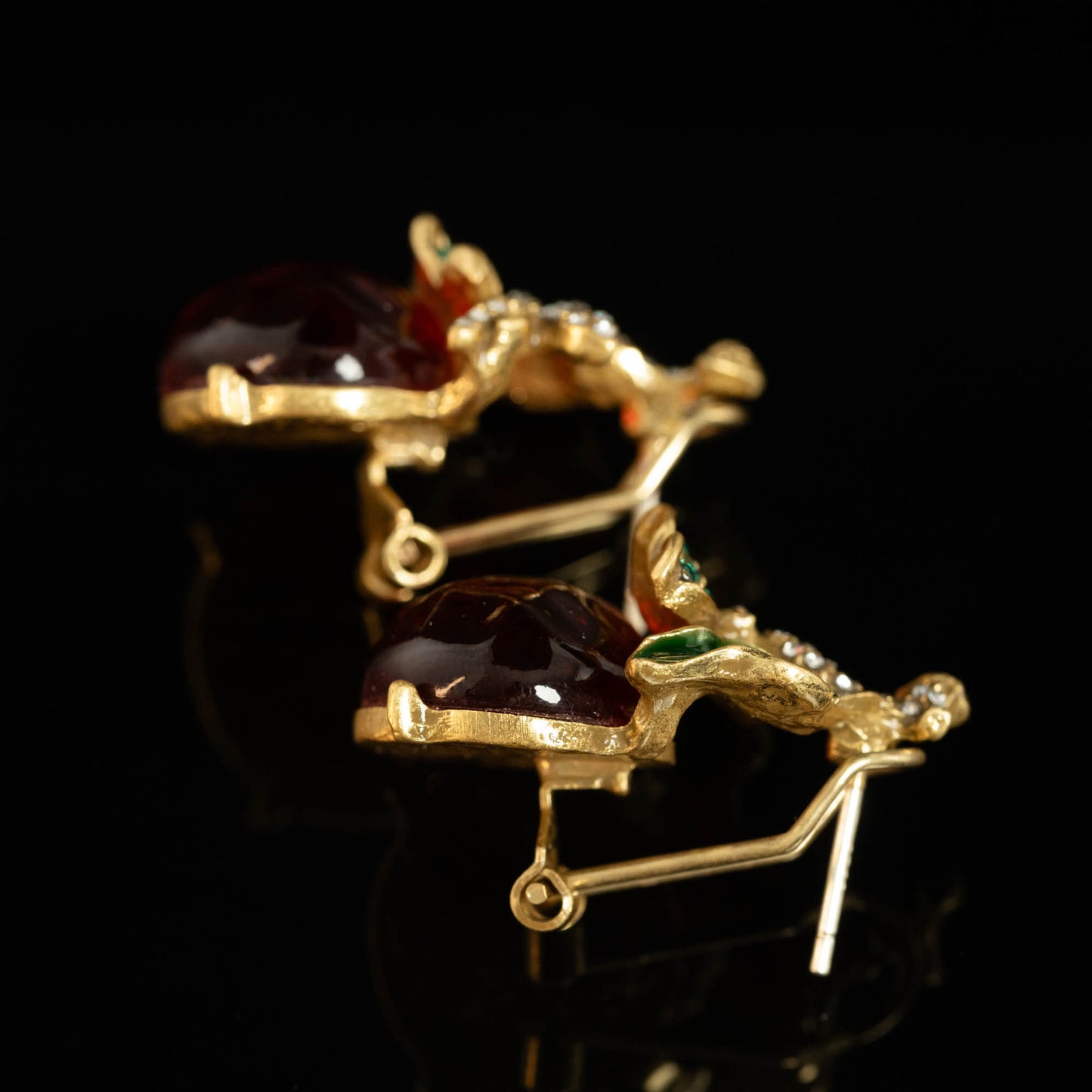 Vintage Crystal Chic Handcrafted Earrings for Women