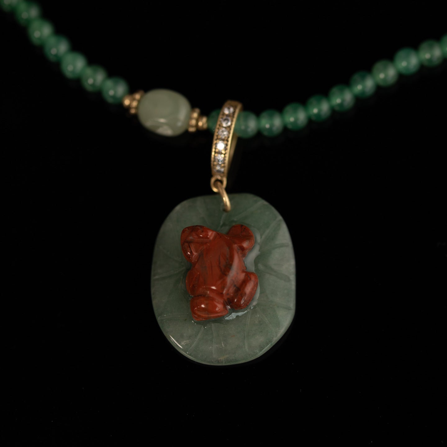Vintage Jade Refined Chic Necklace Gift Jewelry