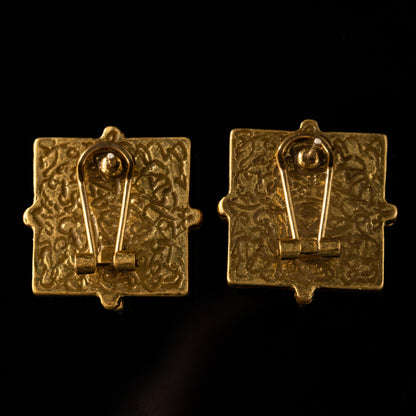 Vintage Natural Stone Classic Earrings for Ladies