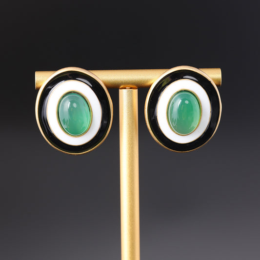 Vintage Refined Chic Classic Earrings Timeless Style