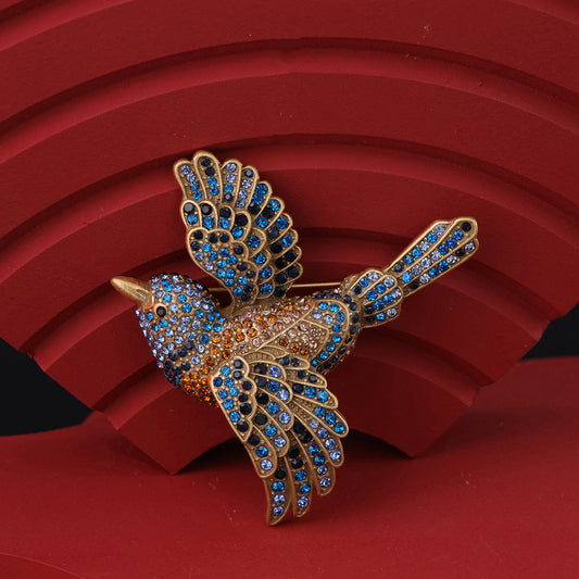 Vintage Refined Baroque Minimalist Brooches Handcrafted Design