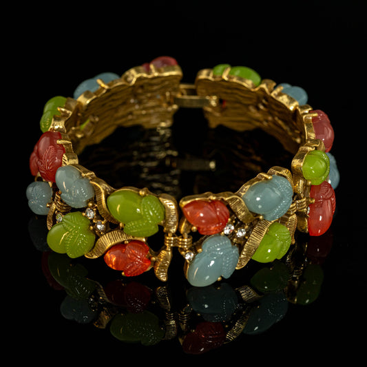 Vintage Baroque Artisan Refined Bracelet for Men