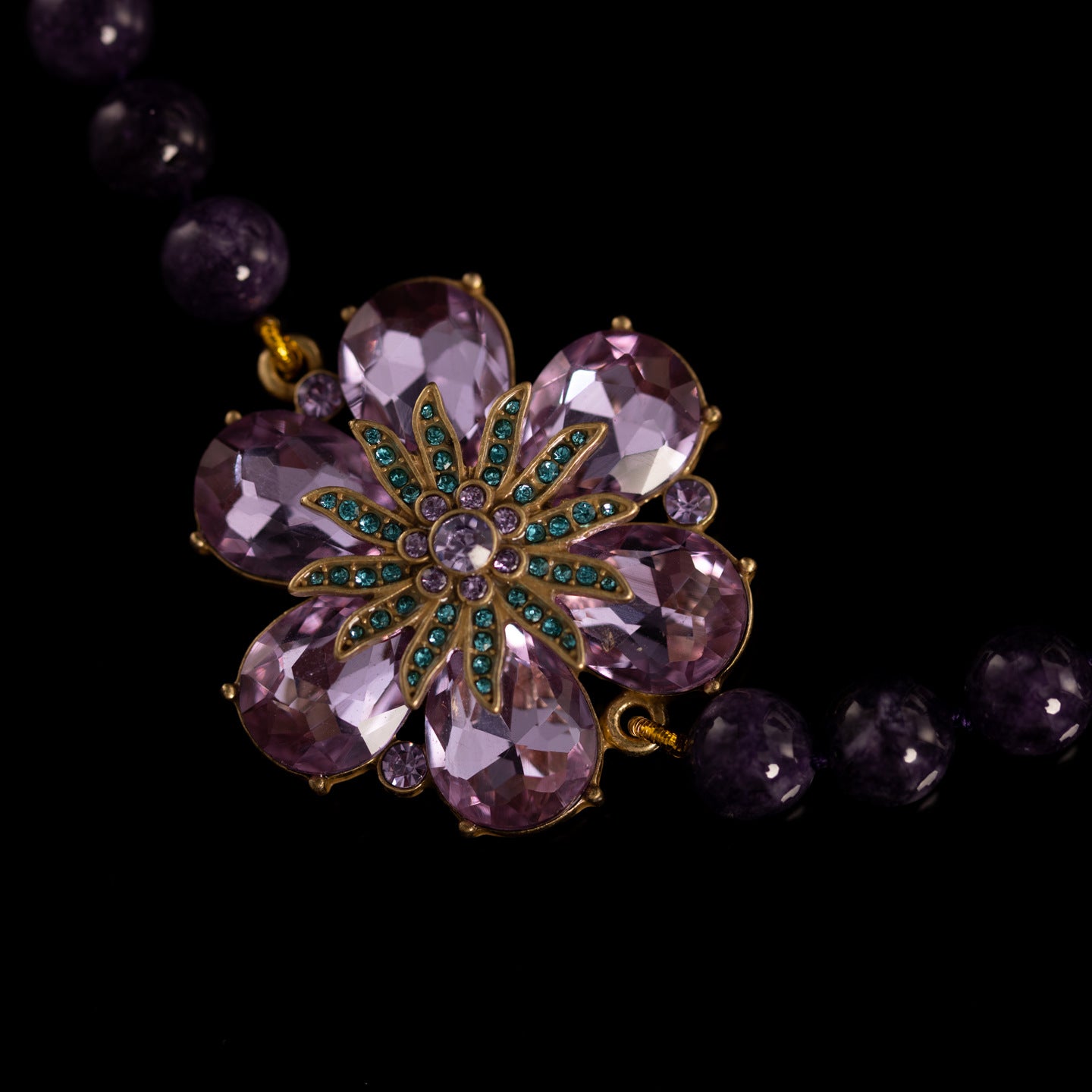 Vintage Cubic Zirconia Chic Necklace for Ladies