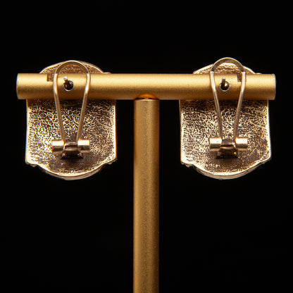 Vintage Leaf Timeless Handcrafted Earrings for Women
