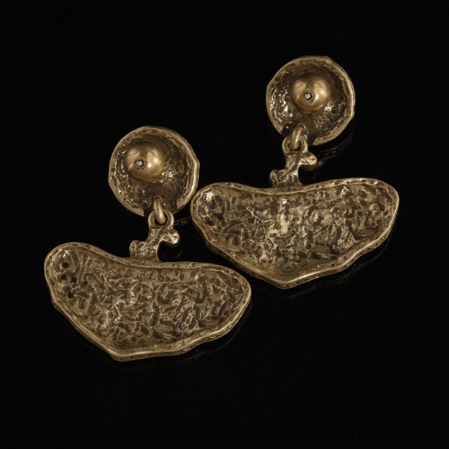 Vintage Enamel Timeless Elegant Earrings for Ladies