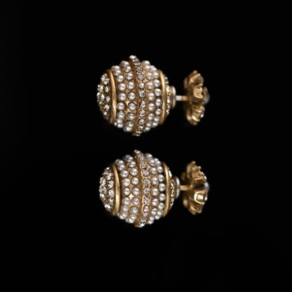 Vintage Pearl Star Refined Handcrafted Earrings Handcrafted Design