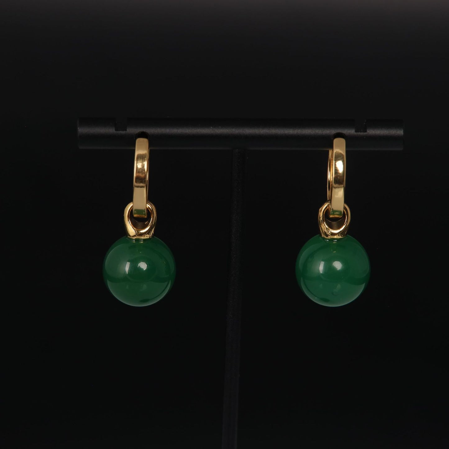 Vintage Agate Classic Timeless Earrings Handcrafted Design