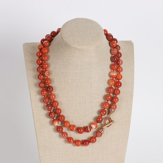 Vintage Heart Statement Handcrafted Necklace Gift Jewelry
