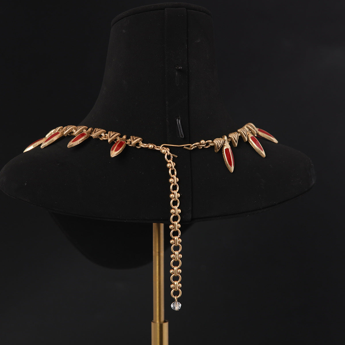 Vintage Enamel Timeless Handcrafted Necklace for Ladies