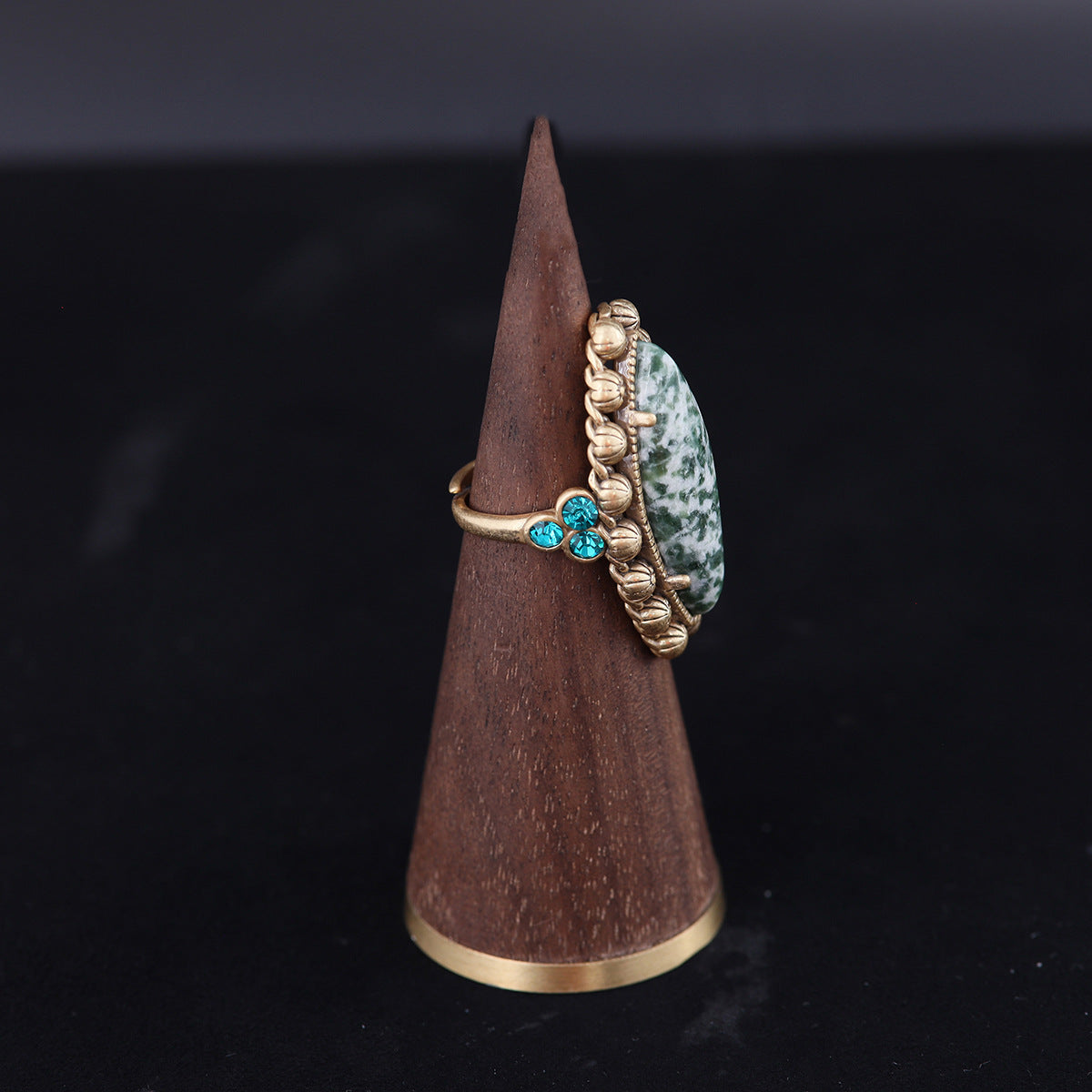Vintage Geometric Classic Handcrafted Open Ring Handcrafted Design