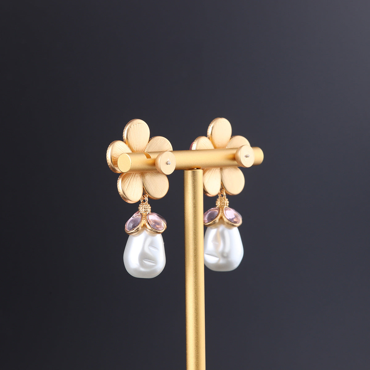Vintage Chic Handcrafted Luxury Earrings for Ladies