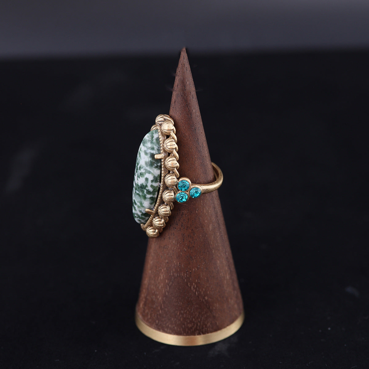 Vintage Geometric Classic Handcrafted Open Ring Handcrafted Design