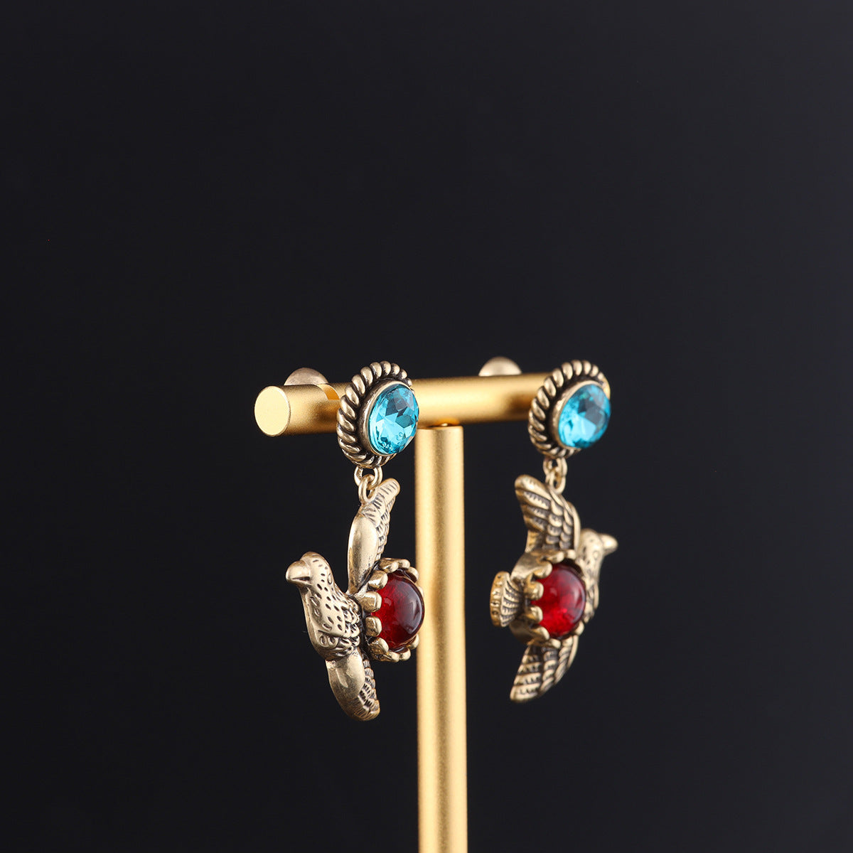 Vintage Geometric Statement Refined Earrings for Ladies