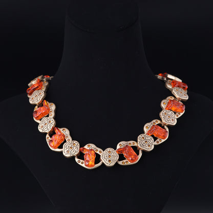 Vintage Geometric Timeless Handcrafted Necklace Timeless Style