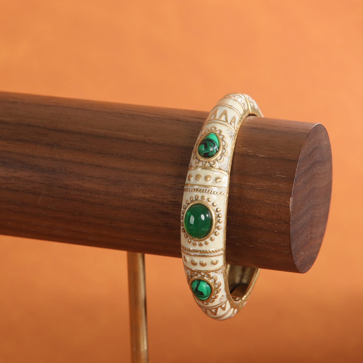 Vintage Cubic Zirconia Artisan Polished Bracelet Gift Jewelry