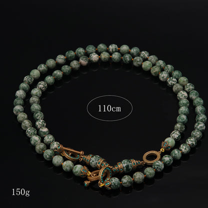 Vintage Geometric Artisan Handcrafted Necklace for Women