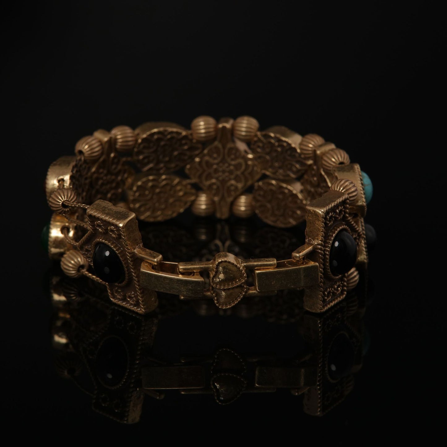 Vintage Natural Stone Refined Polished Bracelet Handcrafted Design