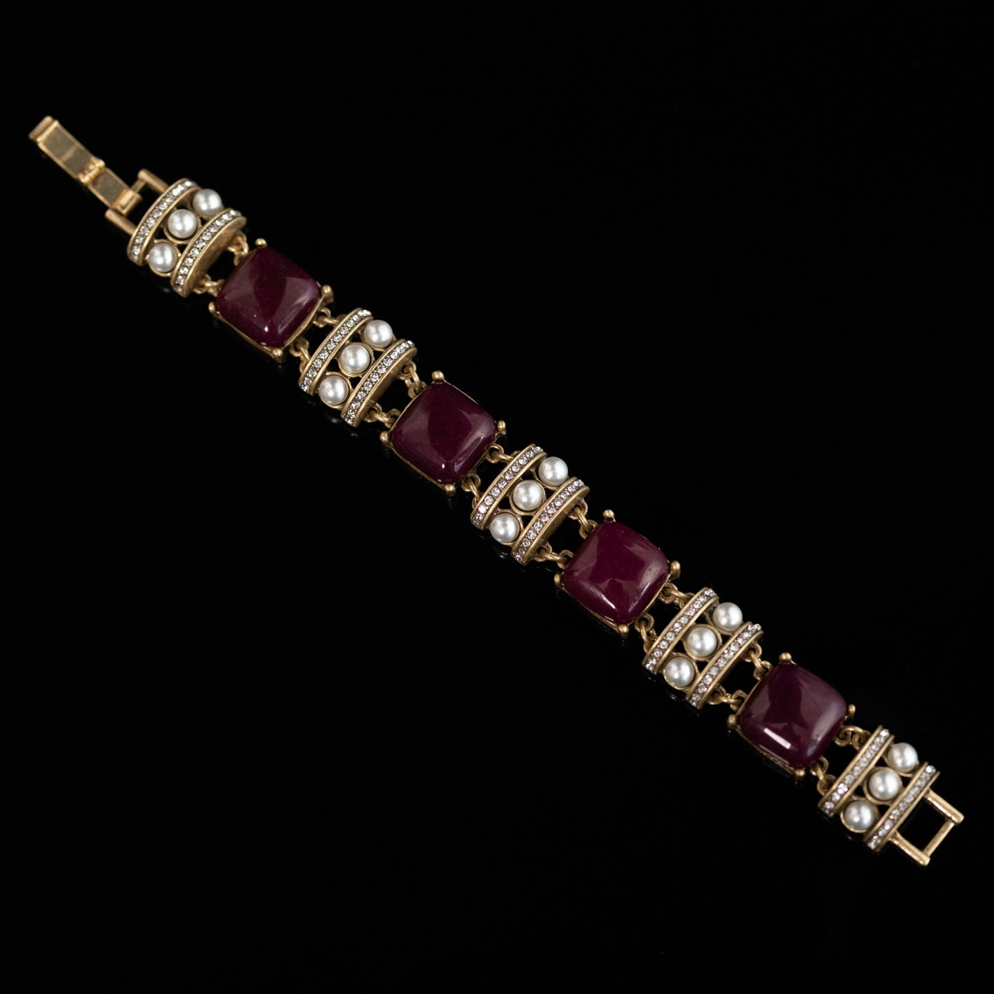 Vintage Timeless Natural Stone Geometric Jewelry Set