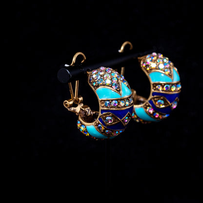 Vintage Elegant Chic Timeless Earrings Handcrafted Design