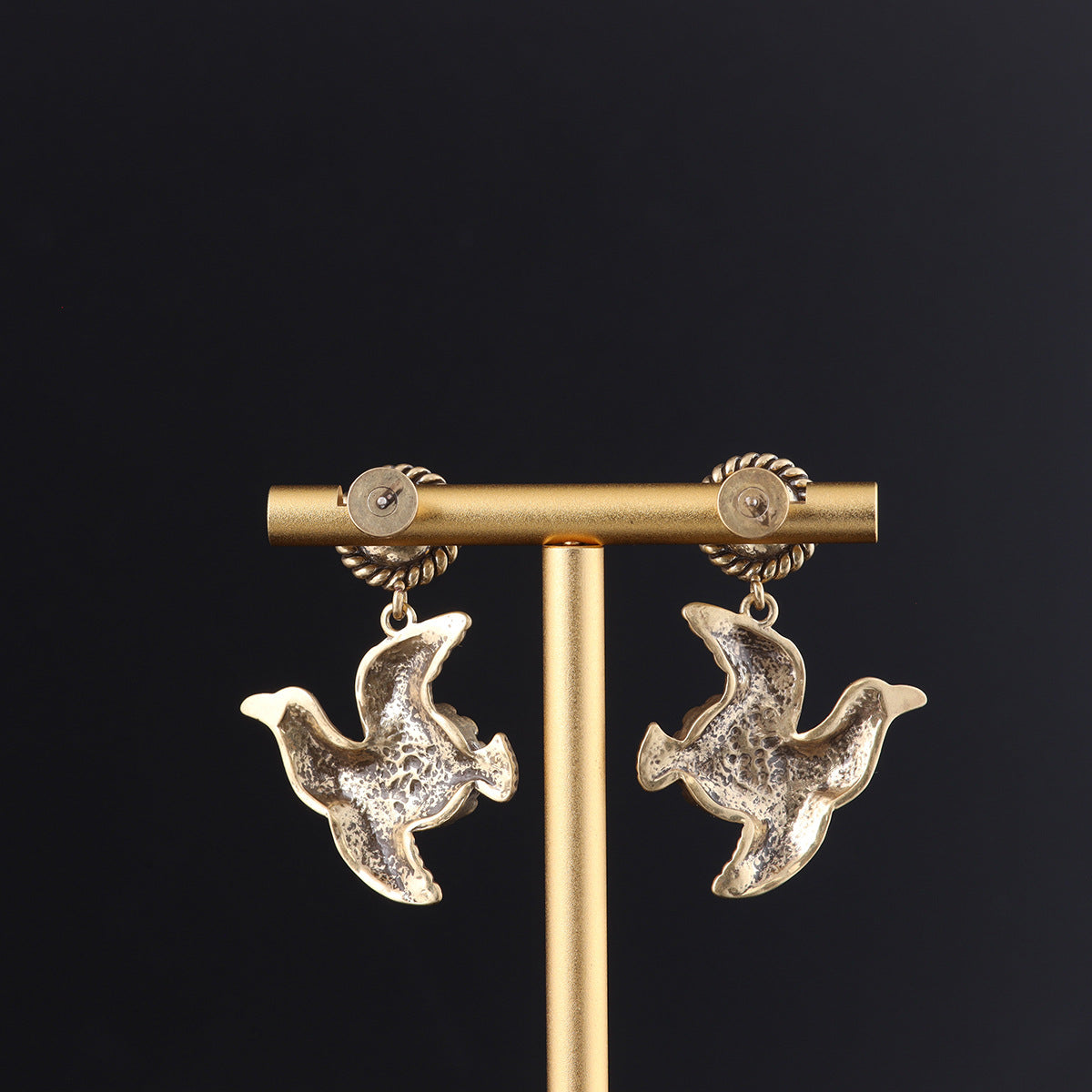 Vintage Geometric Statement Refined Earrings for Ladies