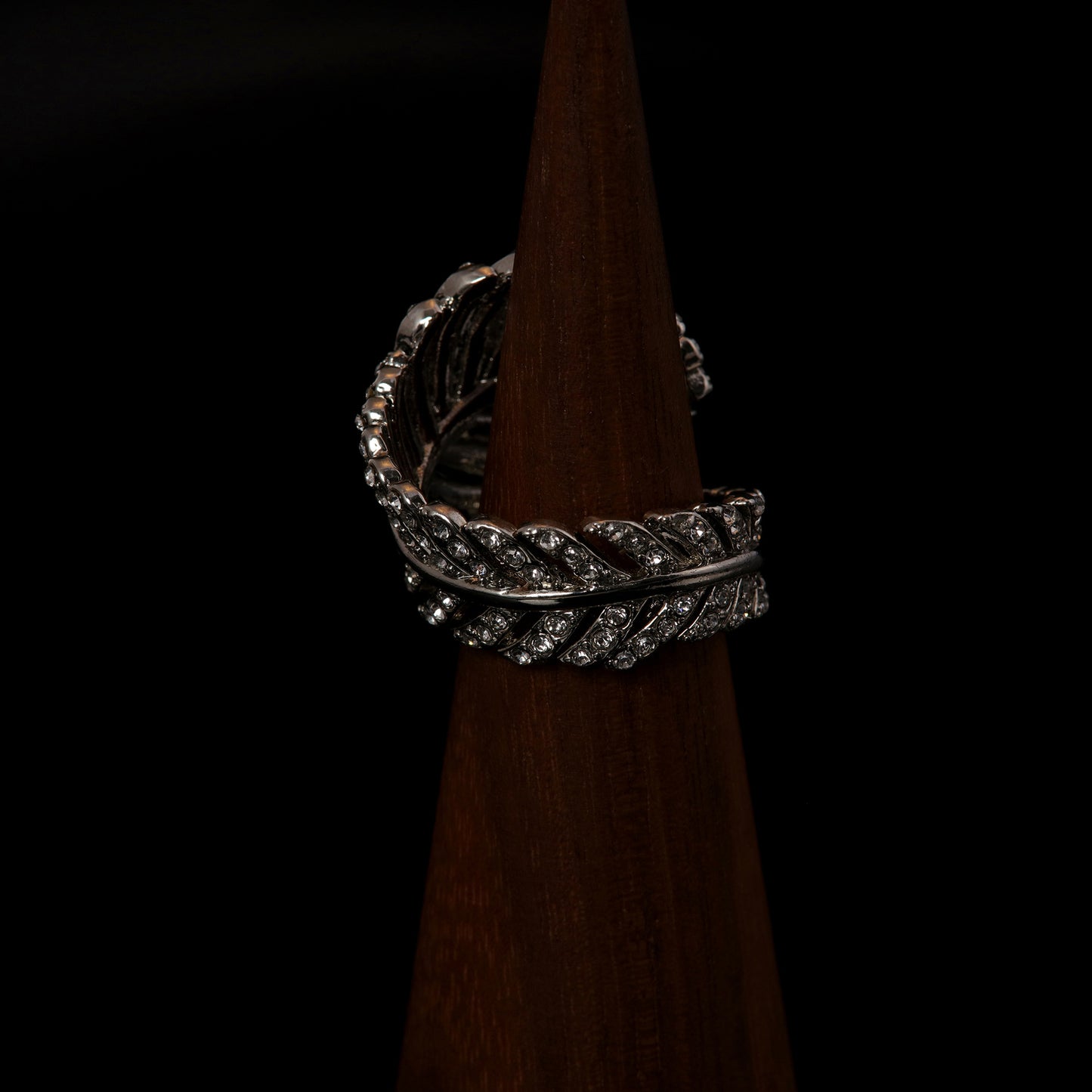 Vintage Geometric Chic Statement Open Ring