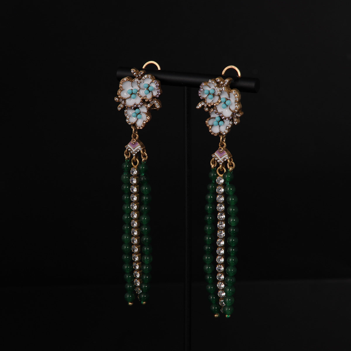 Vintage Agate Refined Artisan Earrings Timeless Style