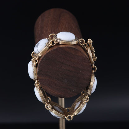Vintage Natural Stone Geometric Timeless Bracelet for Women