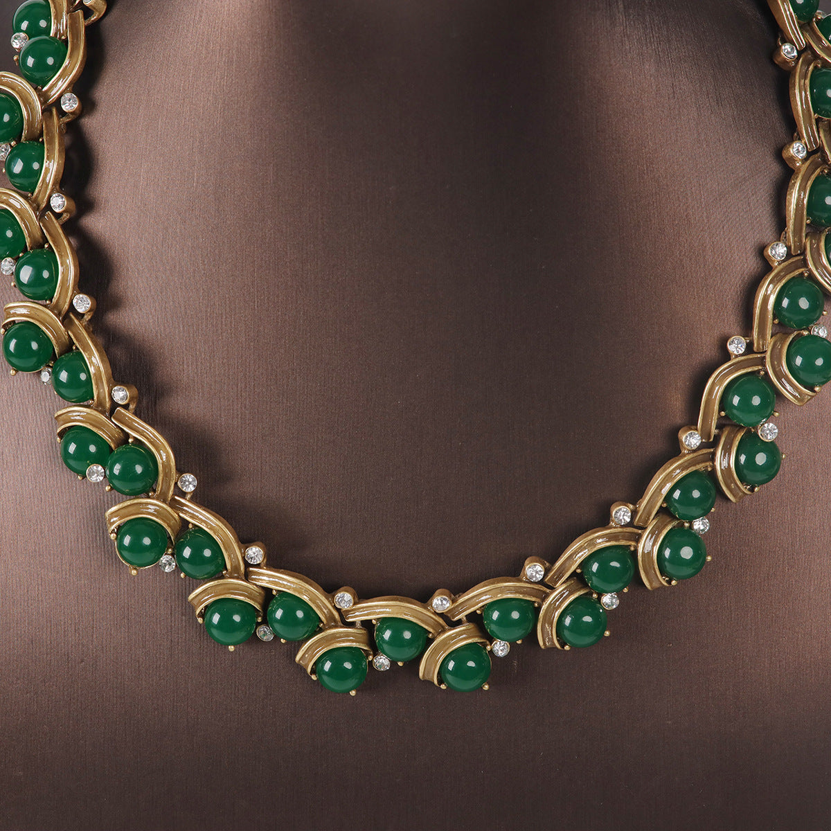Vintage Agate Timeless Handcrafted Necklace Gift Jewelry