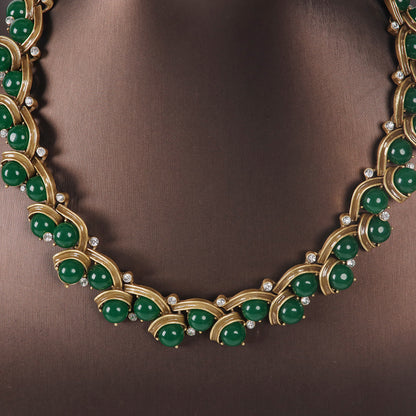 Vintage Agate Timeless Handcrafted Necklace Gift Jewelry