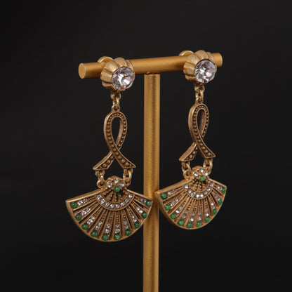 Vintage Geometric Statement Luxury Earrings for Ladies