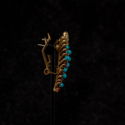Vintage Leaf Classic Chic Earrings Gift Jewelry