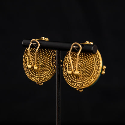 Vintage Pearl Baroque Statement Earrings for Ladies