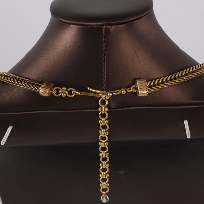 Vintage Elegant Polished Refined Necklace Timeless Style