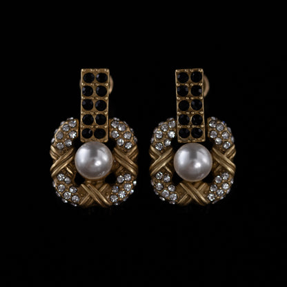 Vintage Pearl Chic Refined Earrings Timeless Style