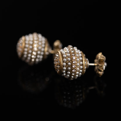 Vintage Pearl Star Refined Handcrafted Earrings Handcrafted Design