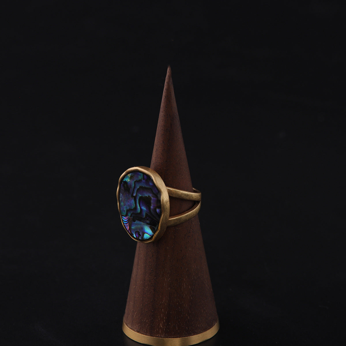 Vintage Shell Geometric Elegant Open Ring
