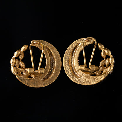 Vintage Statement Luxury Artisan Earrings Timeless Style