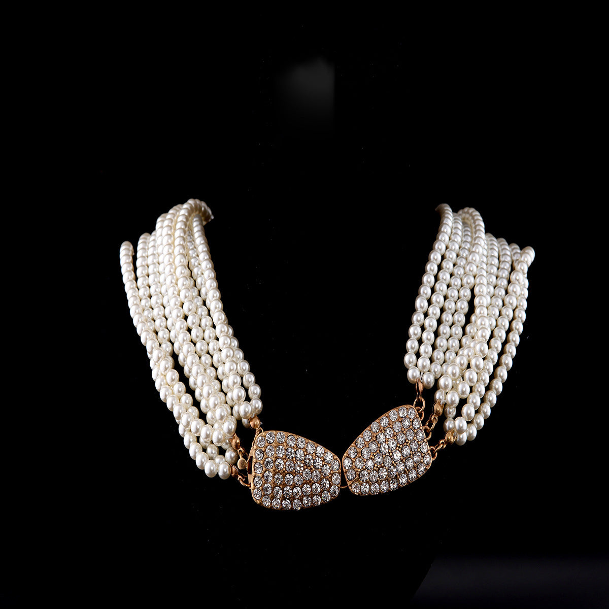 Vintage Geometric Luxury Handcrafted Necklace for Ladies