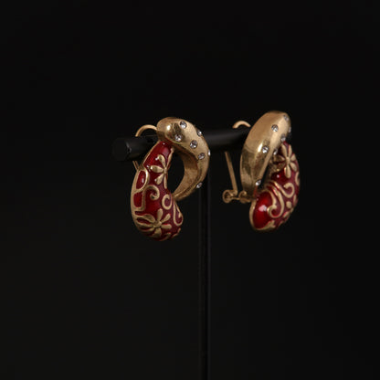 Vintage Luxury Chic Artisan Earrings Gift Jewelry
