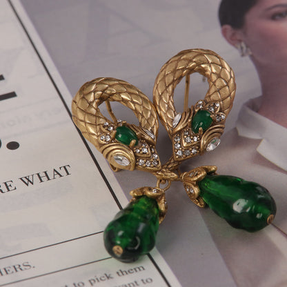 Vintage Glass Luxury Handcrafted Earrings Gift Jewelry