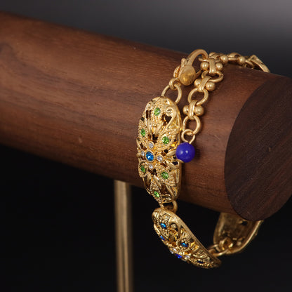 Vintage Geometric Refined Baroque Bracelet for Men