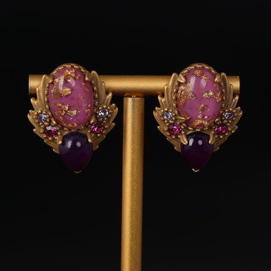 Vintage Chic Refined Statement Earrings Timeless Style