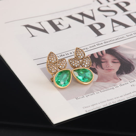 Vintage Teardrop Timeless Statement Earrings Gift Jewelry