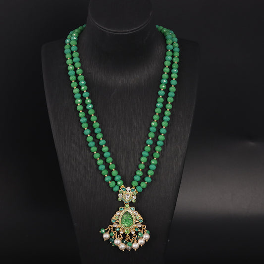 Vintage Heart Statement Artisan Necklace for Women